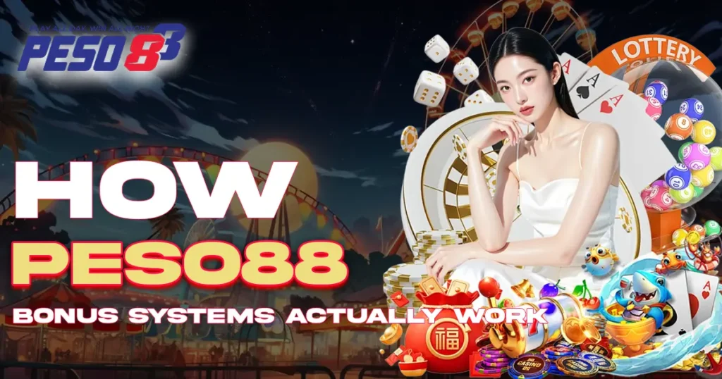 How Peso88 Bonus Systems Actually Work
