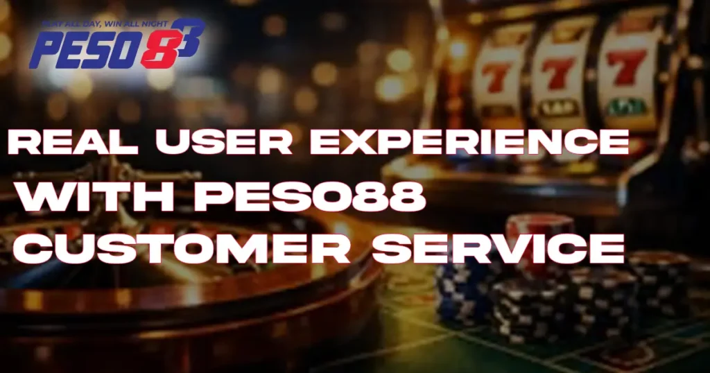 Real User Experience with Peso88 Customer Service